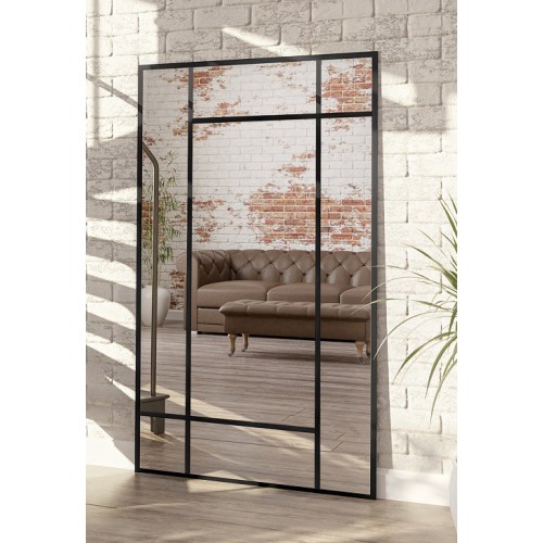 Spiegel in Loftoptik mit Sprossenleisten - HEKTOR -... 2