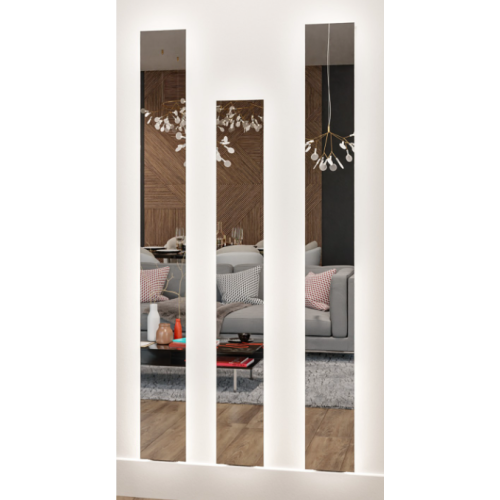 Set von Wandspiegeln in je asymmetrischer Form - ASYM 2