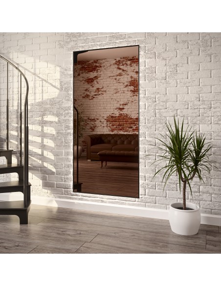 Rechteckiger Spiegel in Kupfer, dekorative Spiegeltafel - DECO NACH MAẞ