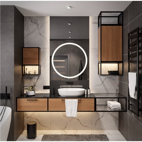 Badezimmerspiegel mit Hintergrundbeleuchtung - HUGO LED 2