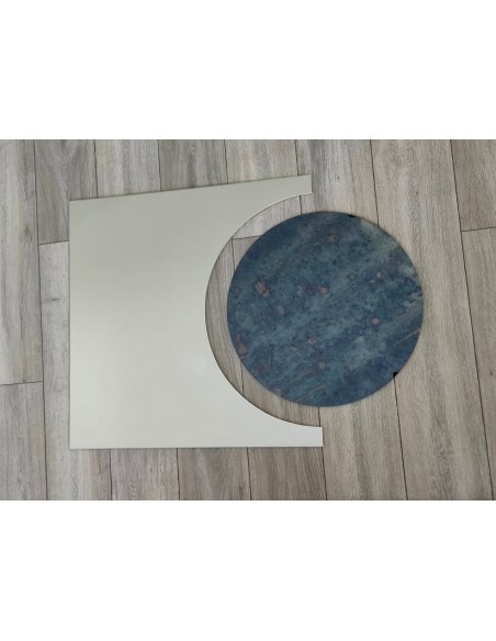 Set von Badezimmerspiegeln Rundspiegel und „Komet”, dekorative Spiegeltafel - KOSMIK II