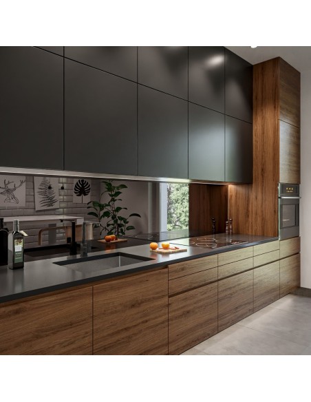 Spiegelpaneele für die Küche – dekorative Spiegeltafel - PANEL NACH MAẞ