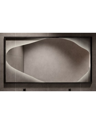 Spiegel in organischer Form, mit...