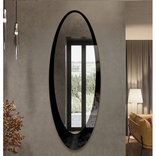 Elliptischer dekorativer Spiegel - LONGI