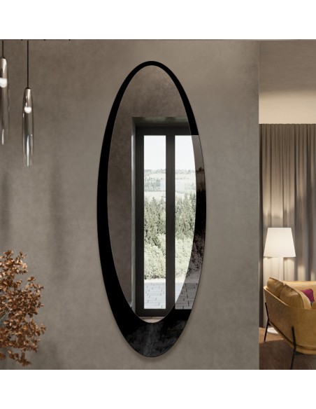 Elliptischer dekorativer Spiegel - LONGI