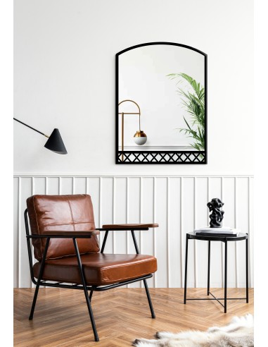 Loft-Fensterspiegel mit MDF-Stäben - BRUNO -...