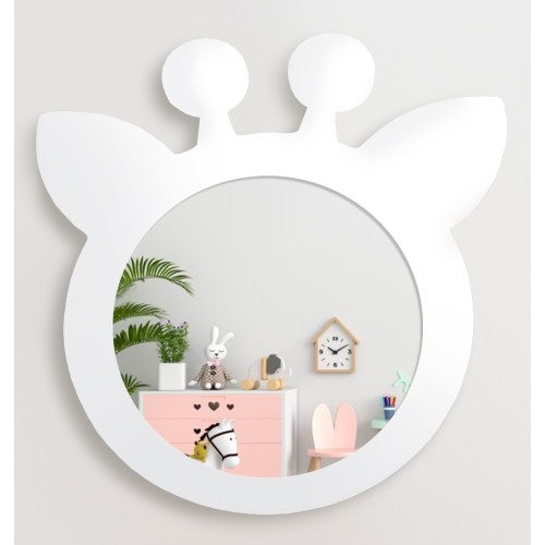 Dekorativer Wandspiegel für ein Kind in einem MDF-Rahmen...