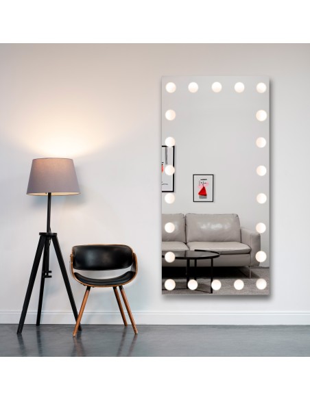 Rechteckiger Spiegel mit Beleuchtung - TEKSAS LED