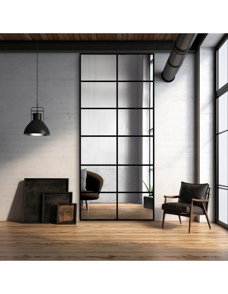 Langer Loft-Spiegel mit Sprossen - ACHILLES