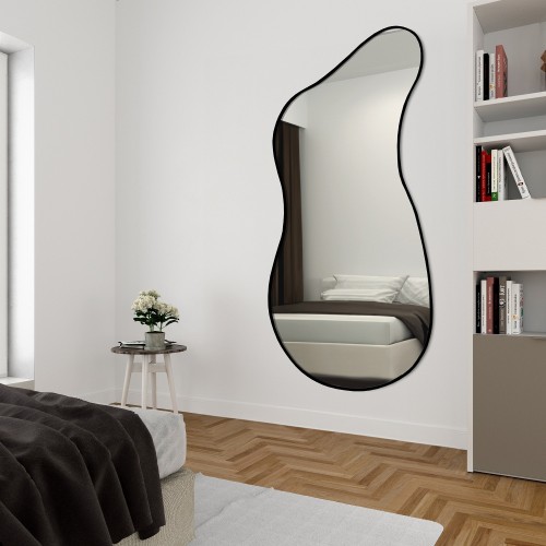 Organisch geformter Spiegel in MDF-Rahmen - ANGELIT II IM...