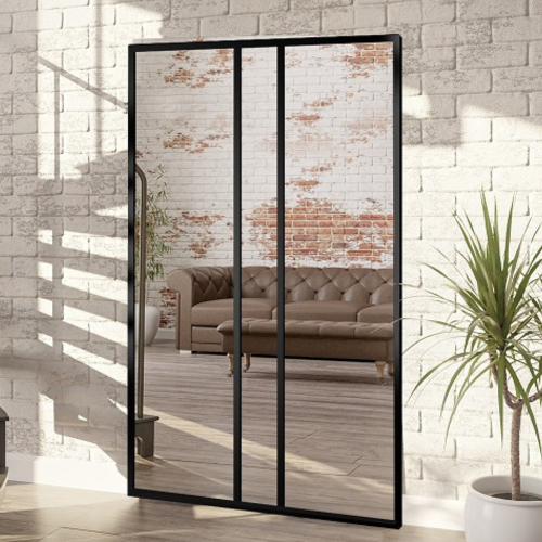 Loft-Spiegel mit Sprossen - WINCENT - Rahmenfarbe nach... 2