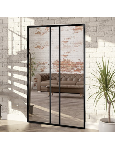 Loft-Spiegel mit Sprossen - WINCENT -...