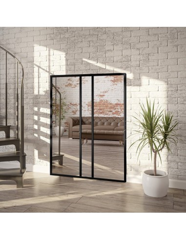 Loft-Spiegel mit Sprossen - WINCENT -...