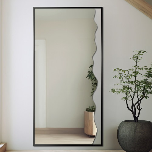 Dekorativer Spiegel mit schwarzem MDF-Rahmen - WIENA IM... 2