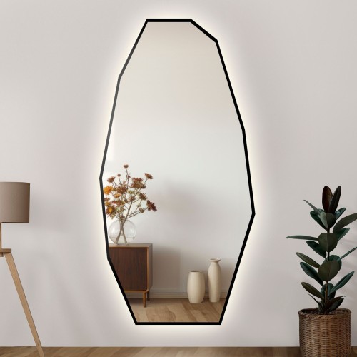 Dekorativer Spiegel in scharfer organischer Form mit... 2