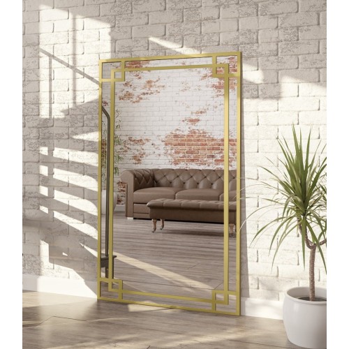 Spiegel in Loftoptik mit Sprossenleisten MDF - GABRIELA -... 2