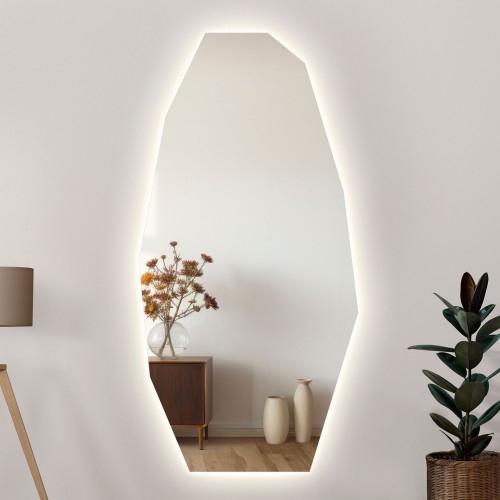 Dekorativer Spiegel mit scharfer, organischer Form und... 2