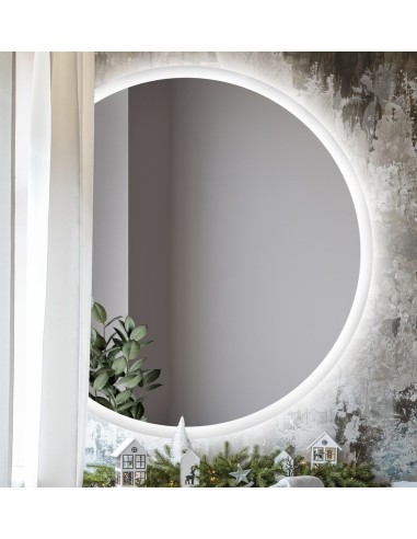 Runder Badezimmerspiegel mit...