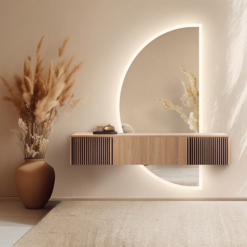 Spiegel für Badezimmer mit Hintergrundbeleuchtung... 2