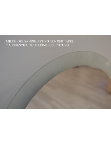 Runder Badezimmerspiegel mit...