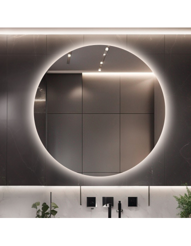 Runder Badezimmerspiegel mit...