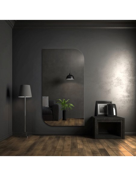 Spiegel mit unregelmäßiger Form - TRÄNE