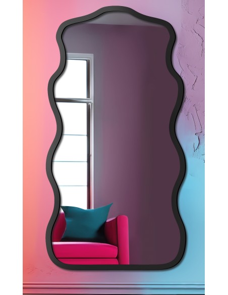 Unregelmäßiger Spiegel im Rahmen - BLOBS NEXUS