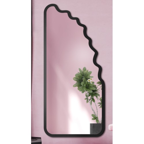 Unregelmäßiger Spiegel mit MDF-Rahmen - BLOBS FLUX 2