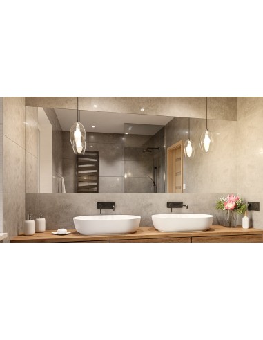 Großer Badezimmerspiegel rechteckig - AGIS