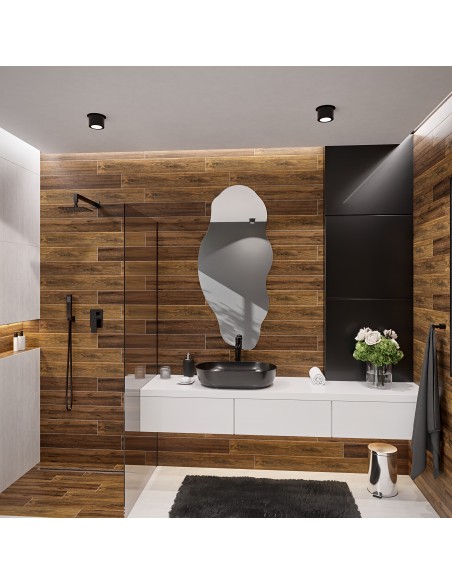 Dekorativer Spiegel in organischer Form - LOLIT