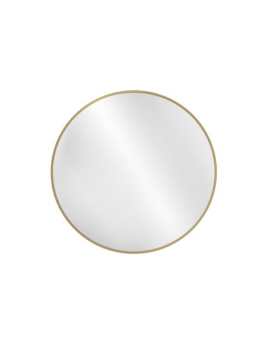 Runder Spiegel mit goldenem MDF-Rahmen SLIM -...