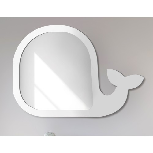 Dekorativer Wandspiegel für Kinder in einem MDF-Rahmen - WAL 2