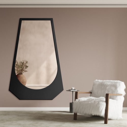 Unregelmäßiger Spiegel mit MDF-Rahmen - ANDANTE