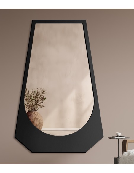 Unregelmäßiger Spiegel mit MDF-Rahmen - ANDANTE