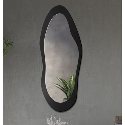 Unregelmäßiger Spiegel mit MDF-Rahmen - PRESTO 2