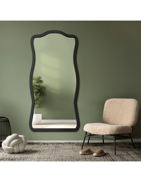 Unregelmäßiger Spiegel mit MDF-Rahmen - BLOBS TUTTI