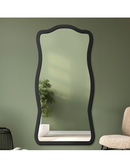 Unregelmäßiger Spiegel mit MDF-Rahmen - BLOBS TUTTI