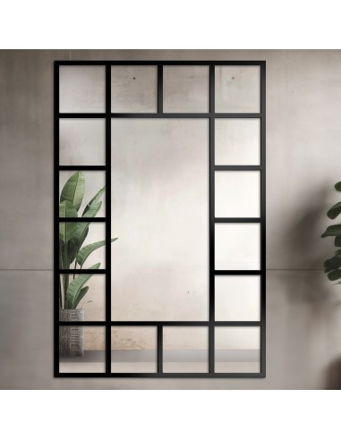 Loft-Spiegel mit Sprossen - ISMENA -...