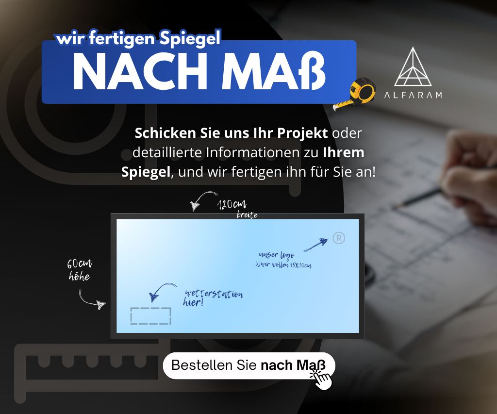 Spiegel nach Ma&szlig;