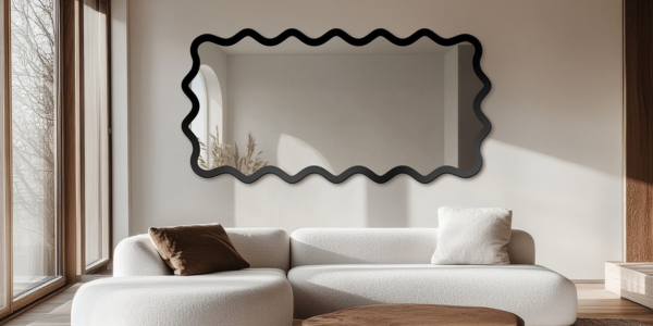 Wellenspiegel im Interior Design – Ein Spiegel, der Akzente setzt